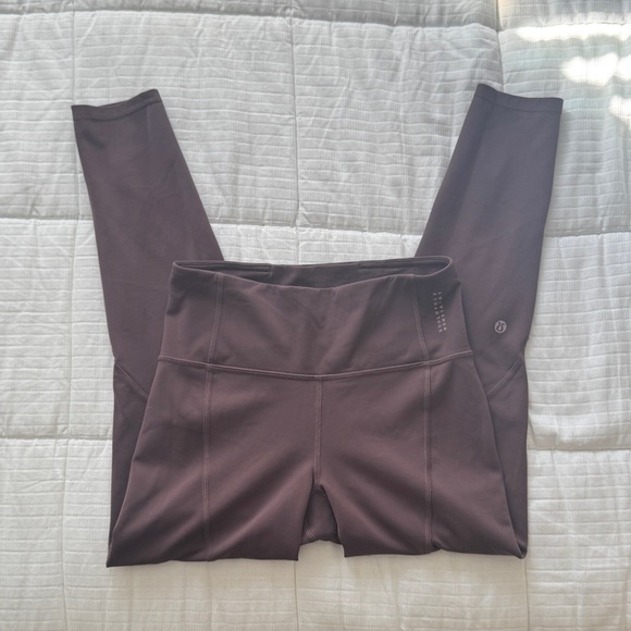 lululemon athletica Pants - Lululemon X SoulCycle purple workout leggings